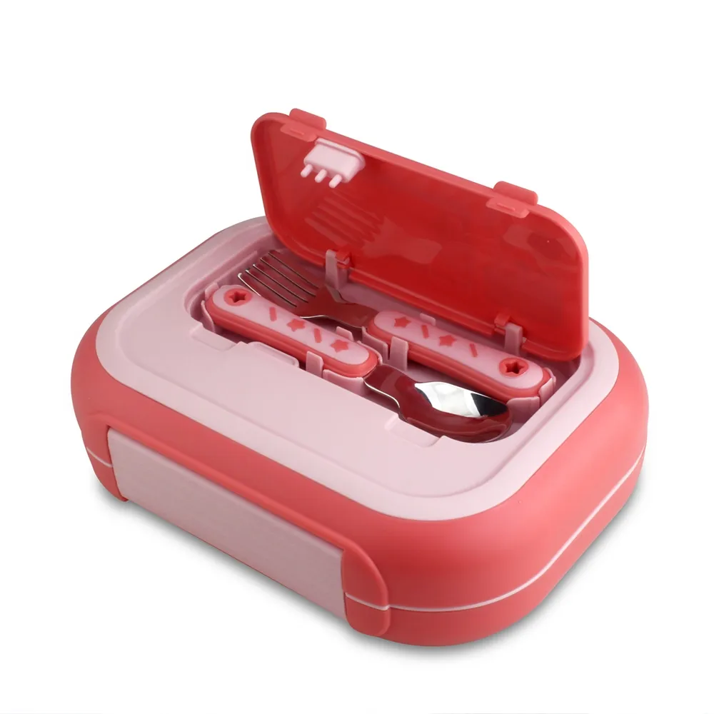 Lunch Box with 3 Compartments