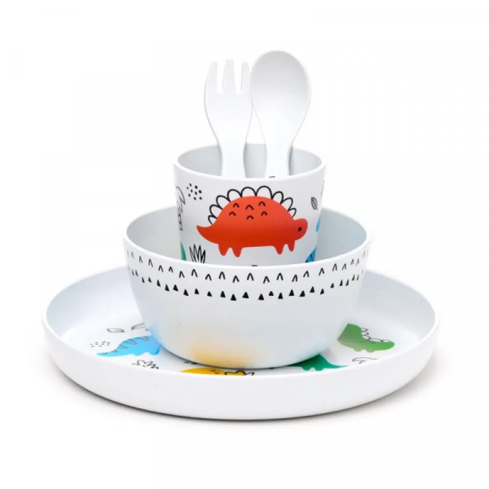 Children's Plates and Cutlery Set