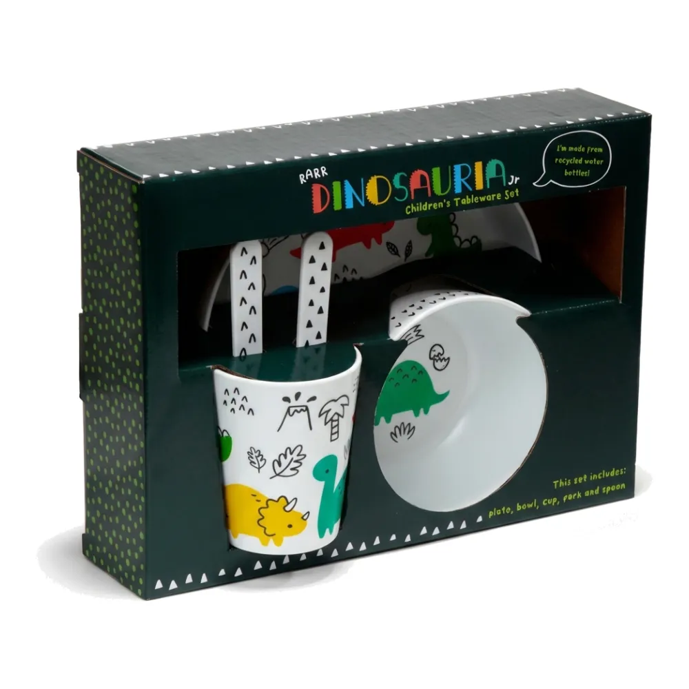 Children's Plates and Cutlery Set