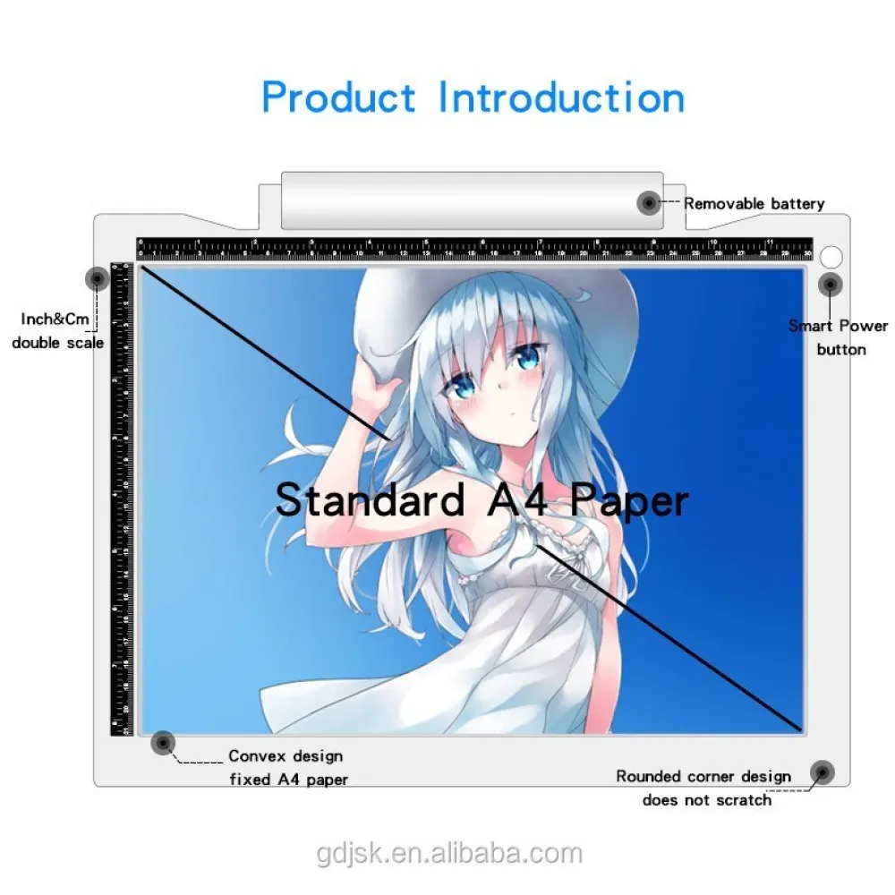 Illuminated Drawing Board A4