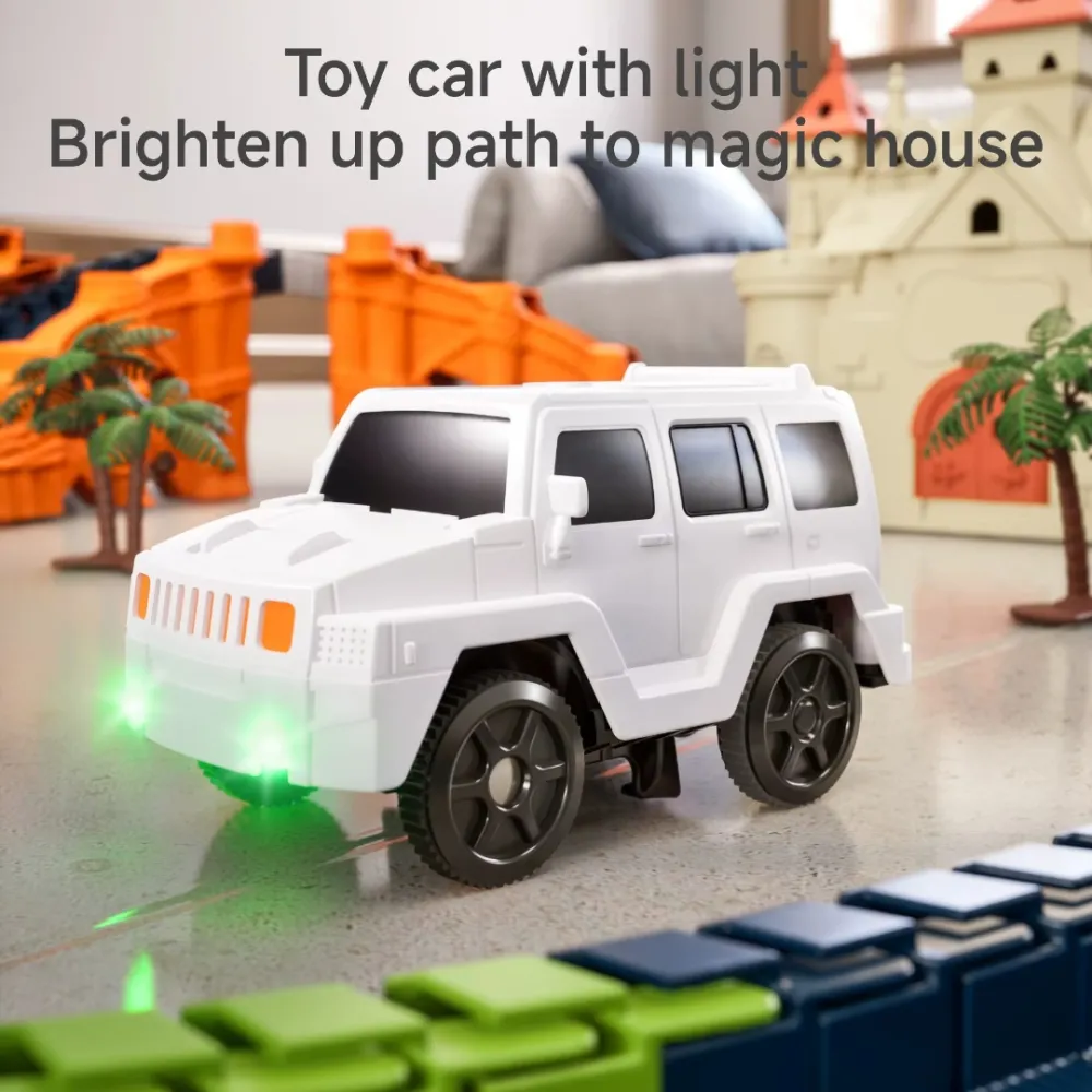 Magic House Electric Rail Trace Toy Set 202pcs