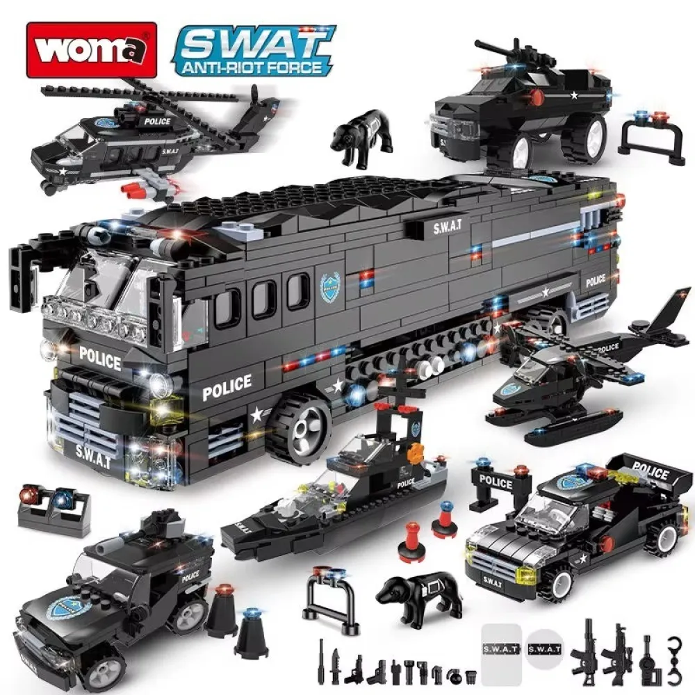 SWAT Police Cars Set
