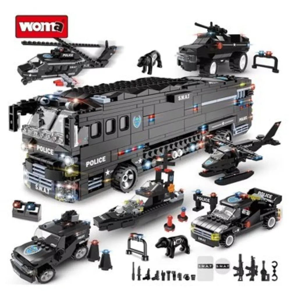 SWAT Police Cars Set