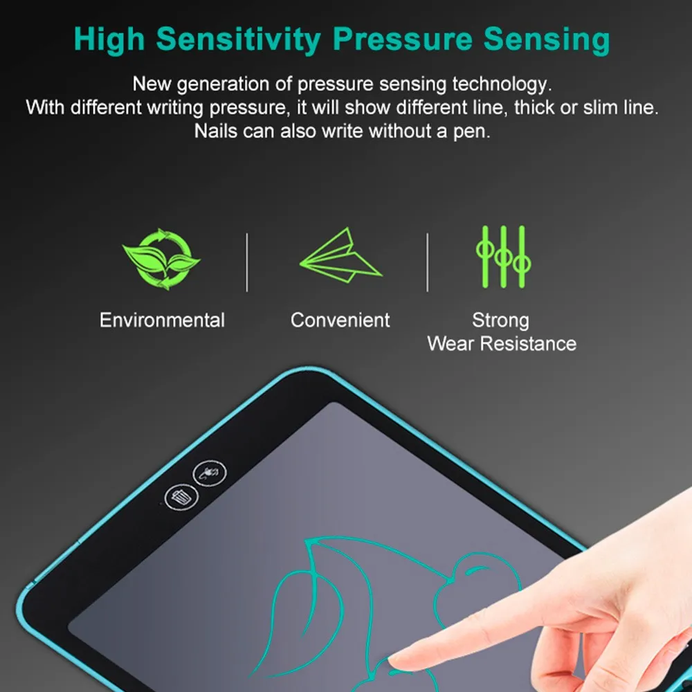 lcd electronic writing board for kids