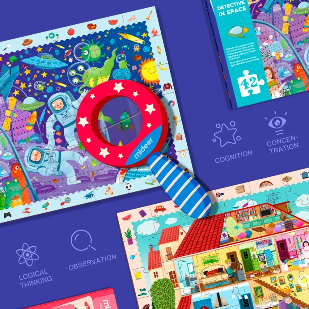 the puzzle of the detective