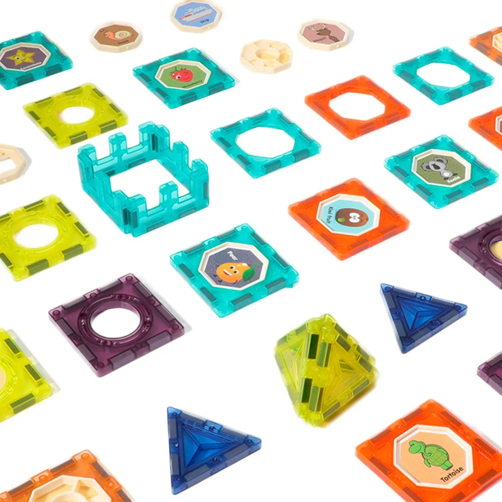 set of magnetic blocks 3d