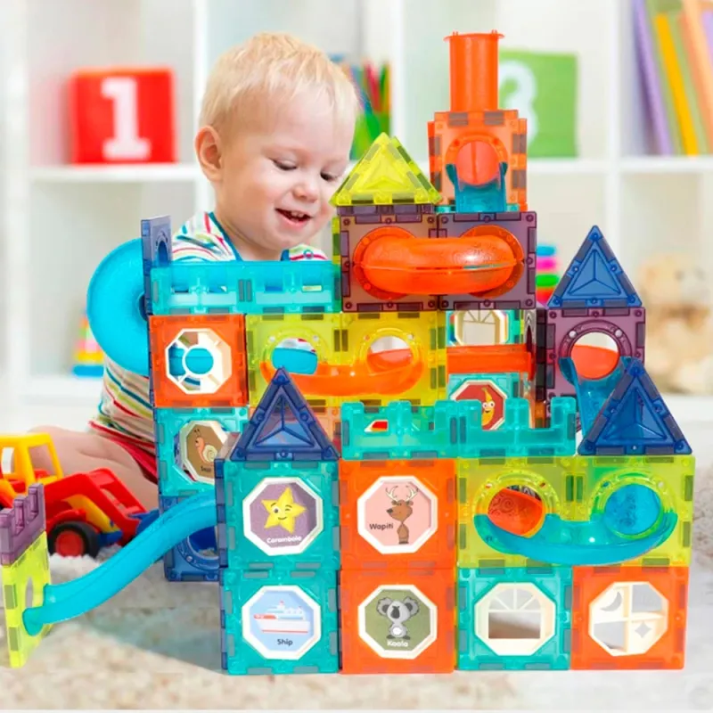 set of magnetic blocks 3d