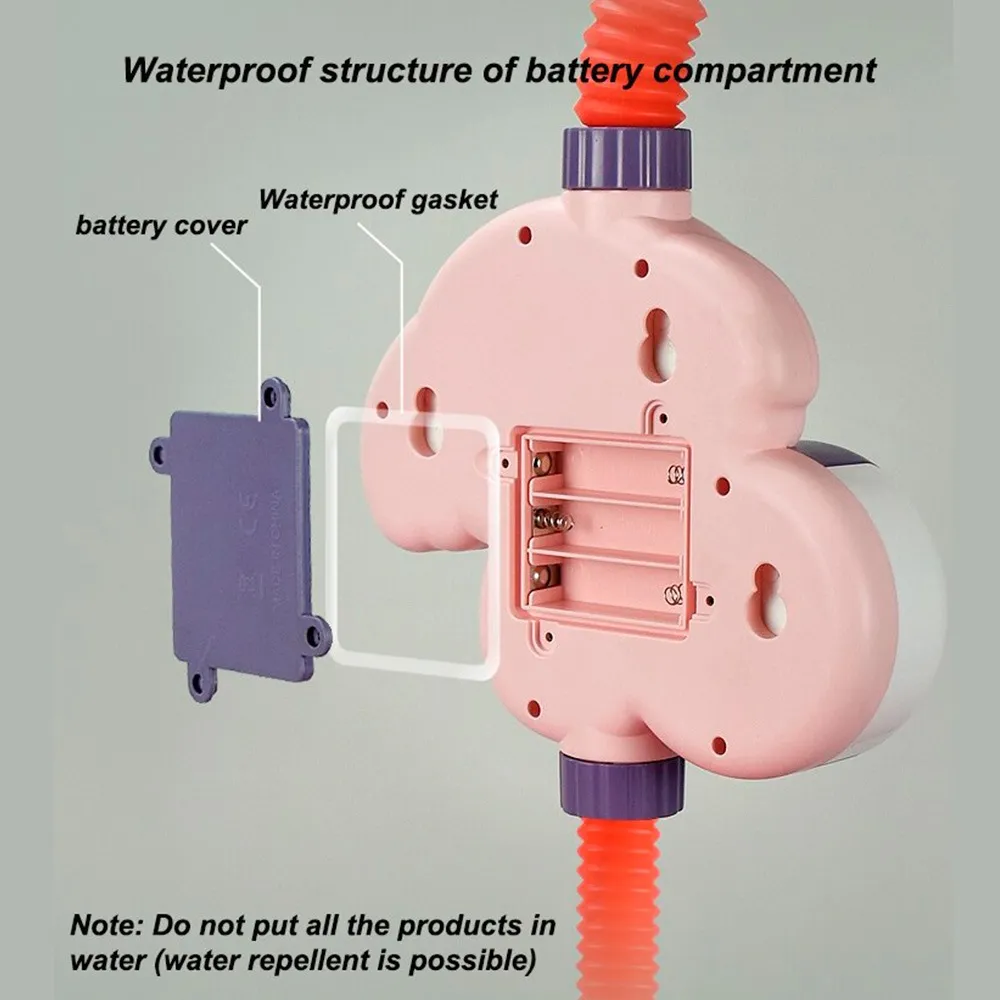 electric elephant toy for shower