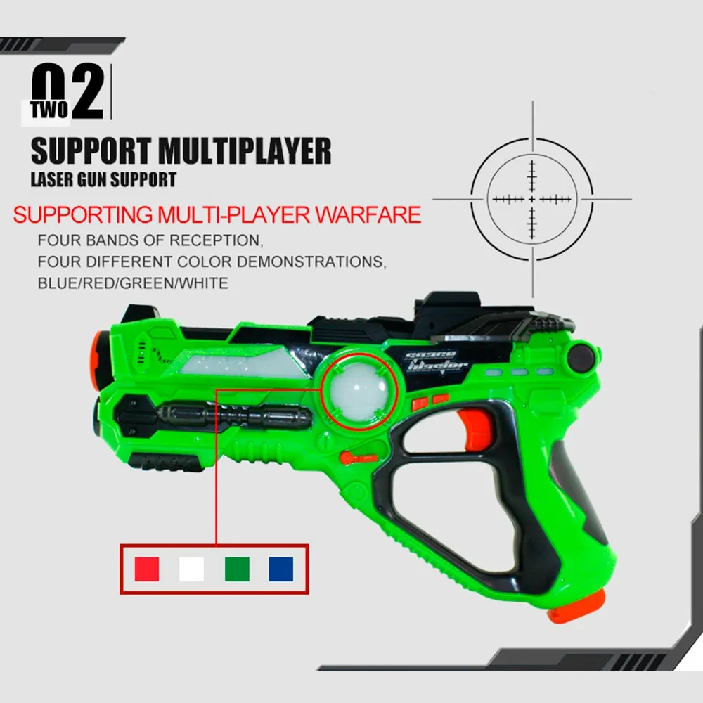 space-blasters interactive weapons set