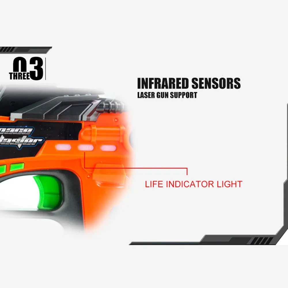 space-blasters interactive weapons set