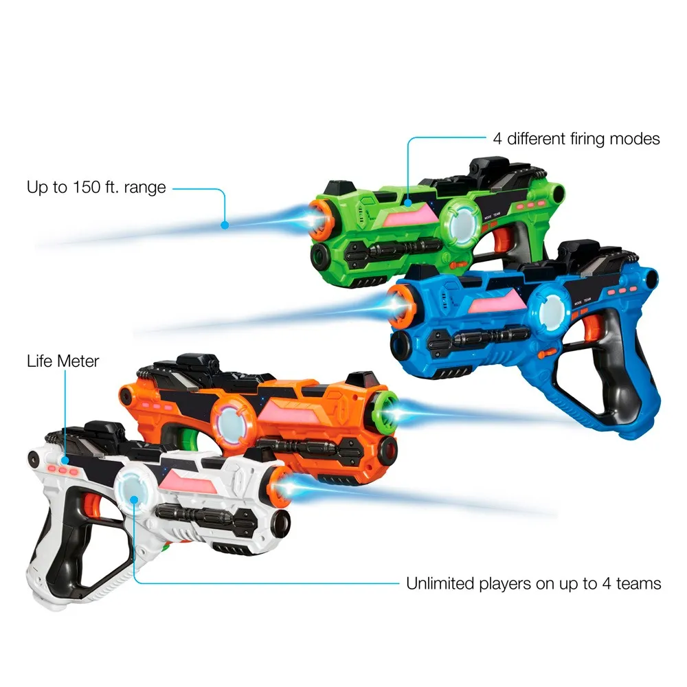 space-blasters interactive weapons set