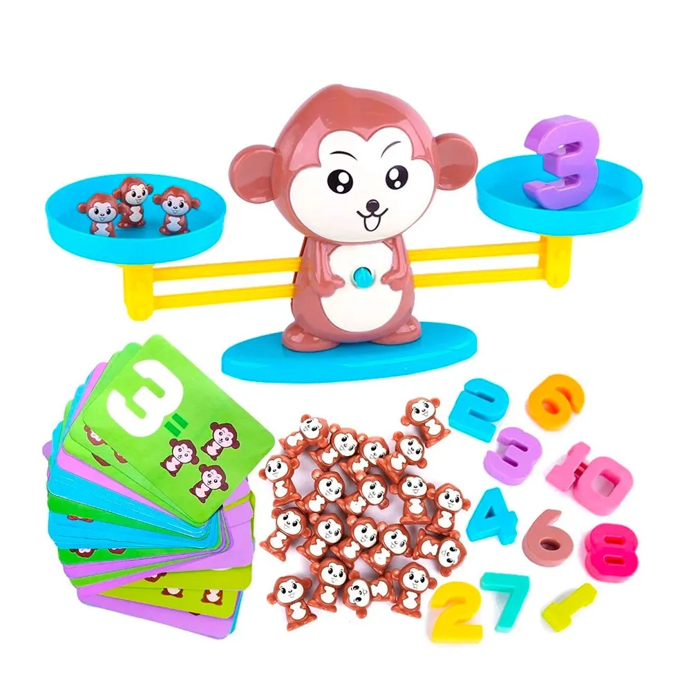 monkey balance board arithmetic game