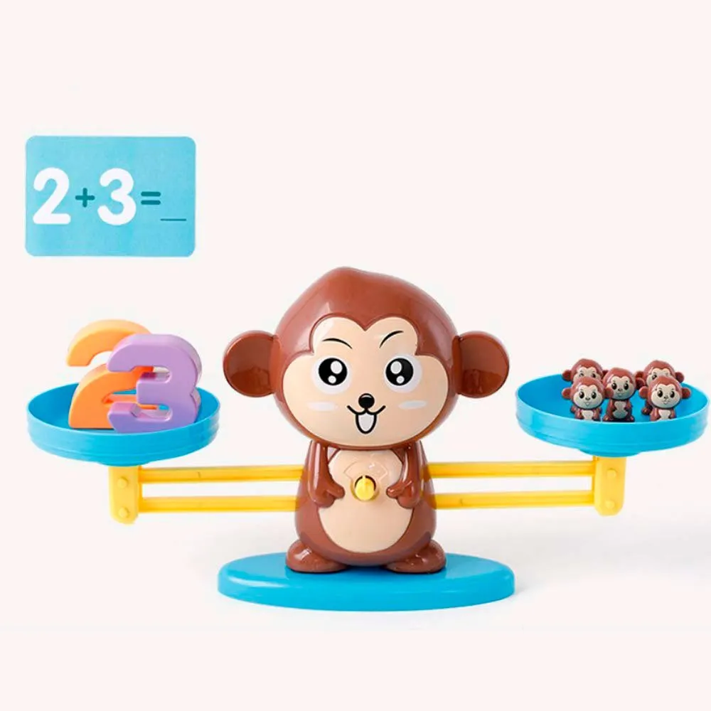monkey balance board arithmetic game