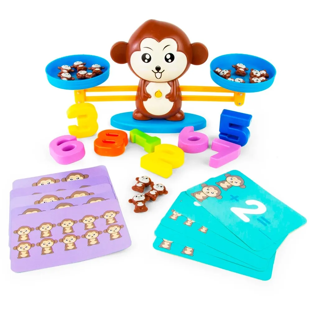 monkey balance board arithmetic game