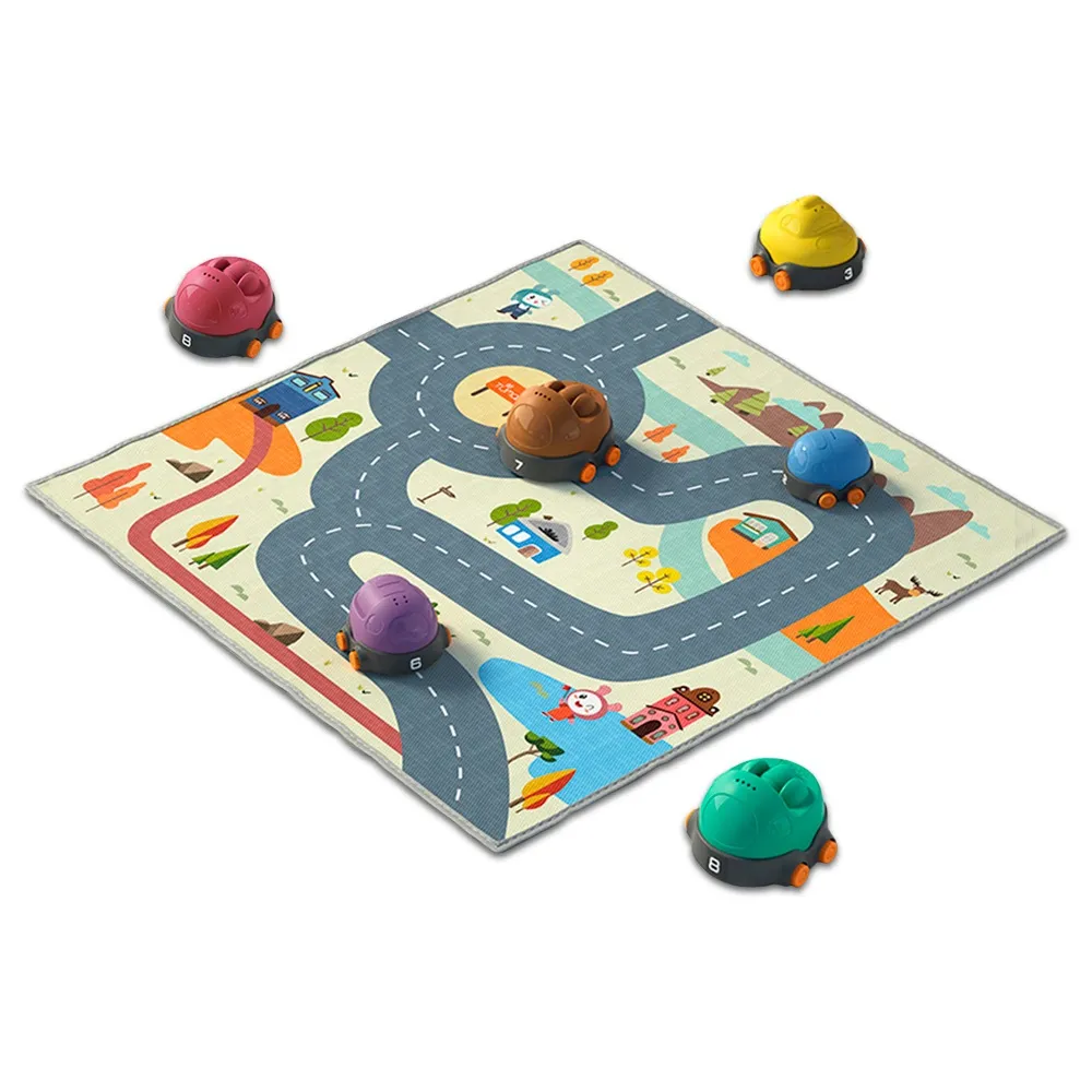 educational cars & mat - road