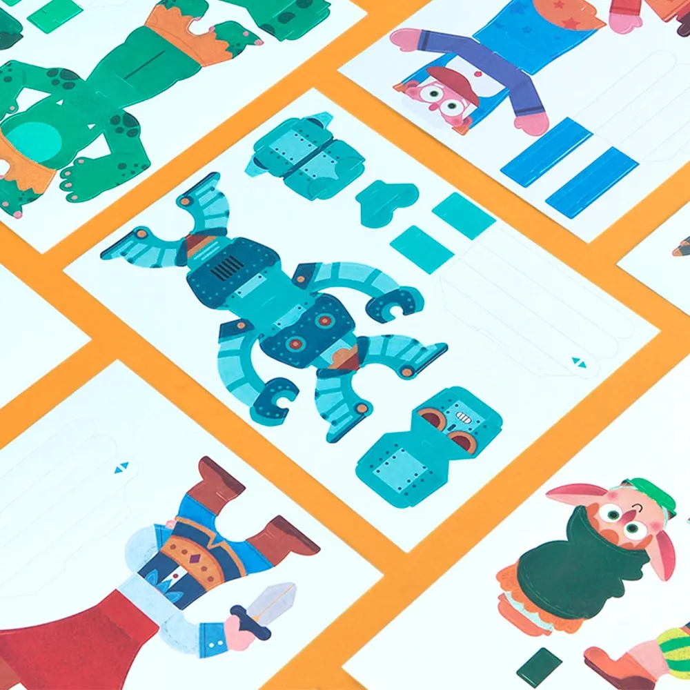 paper animated figures