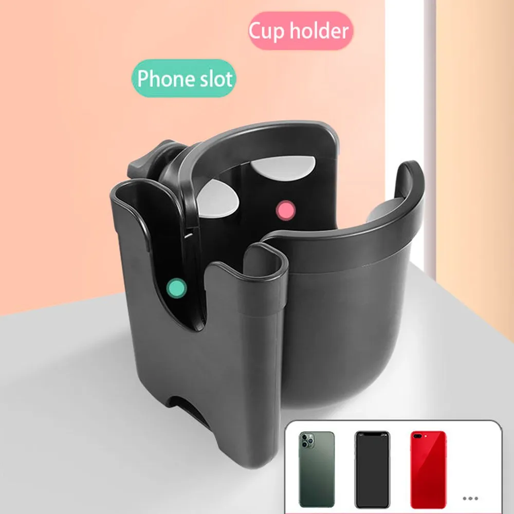 bottle holder and mobile for trolley