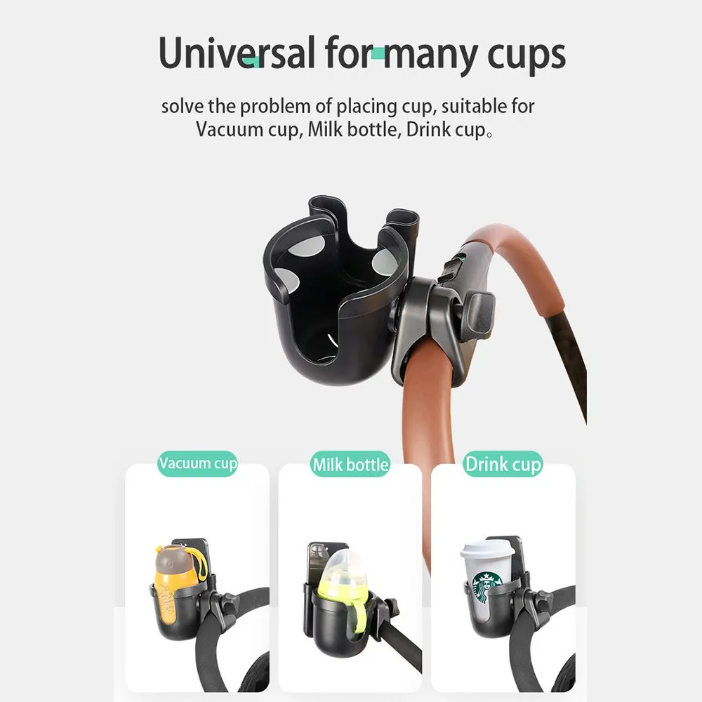 bottle holder and mobile for trolley