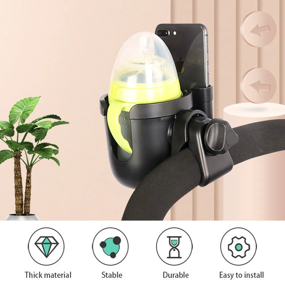 bottle holder and mobile for trolley