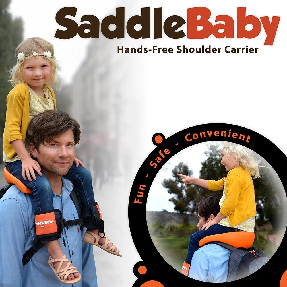 childrens shoulder saddle