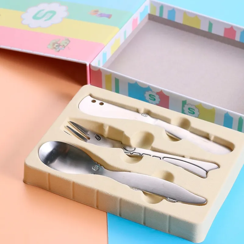 set of baby cutlery