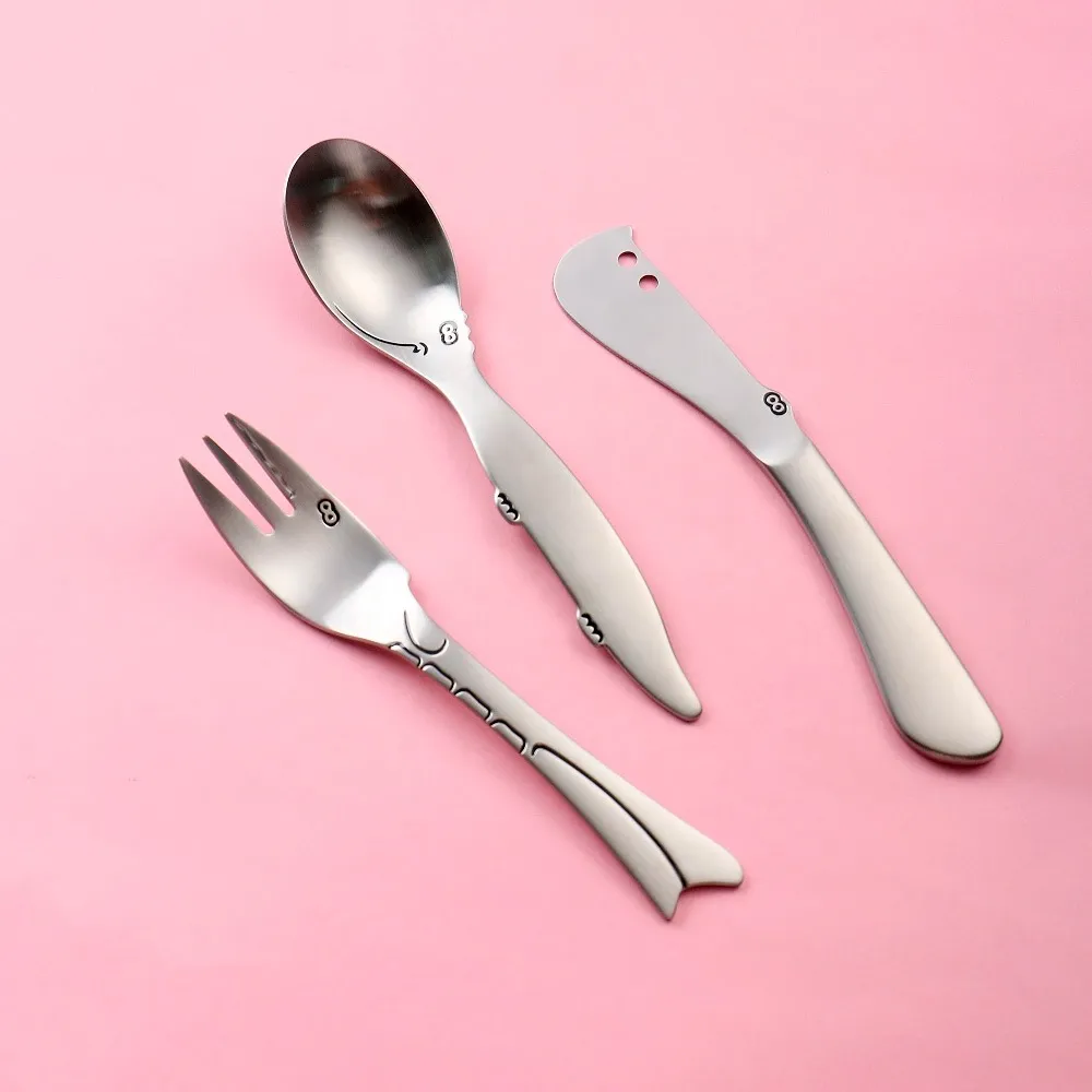 set of baby cutlery