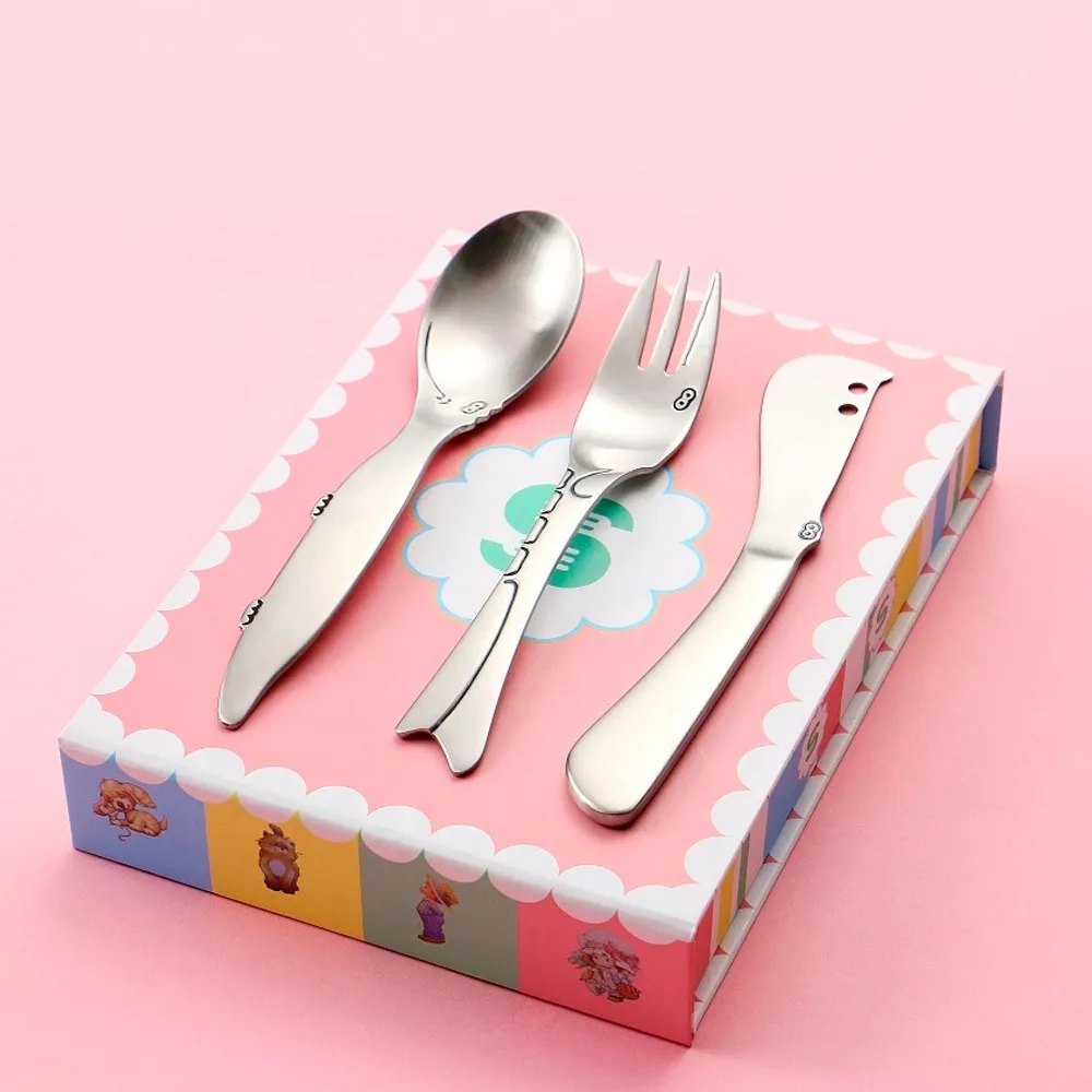 set of baby cutlery