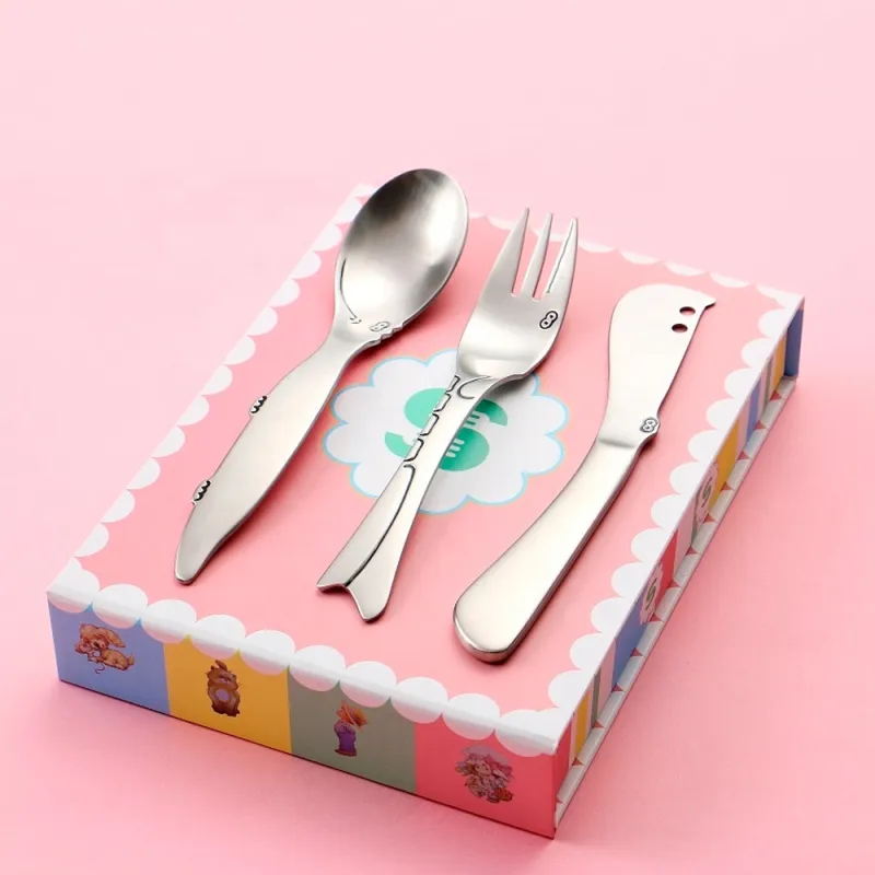 set of baby cutlery