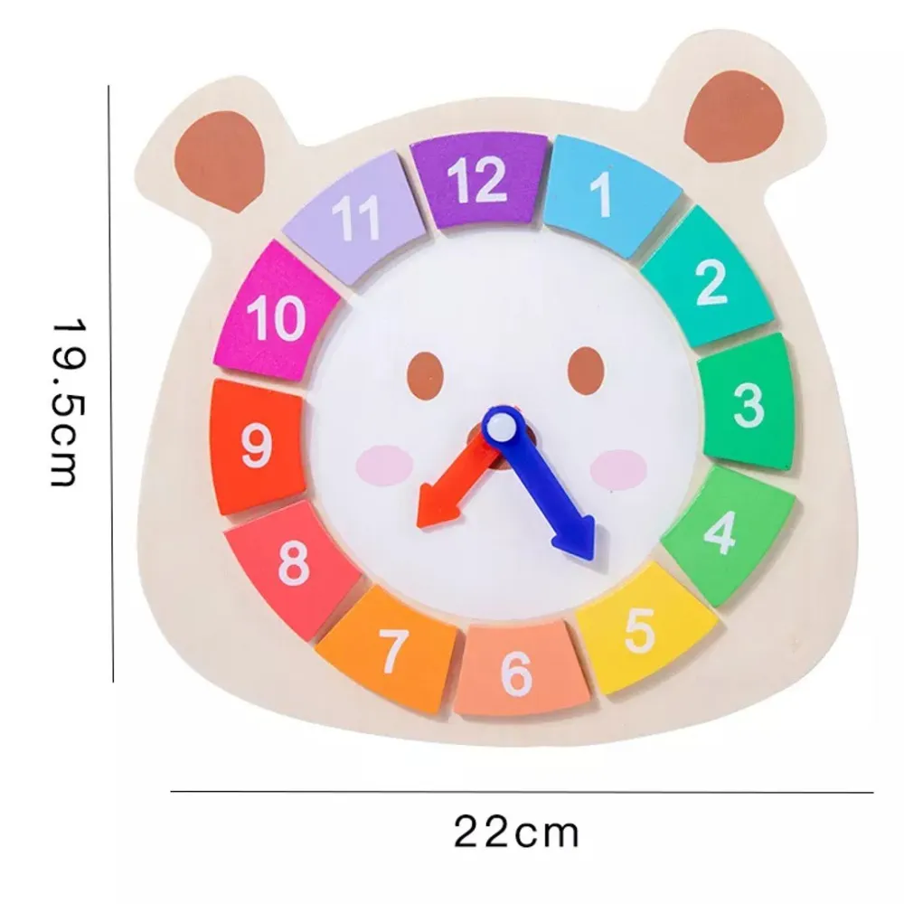 Wooden Puzzle Digital Clock Toy