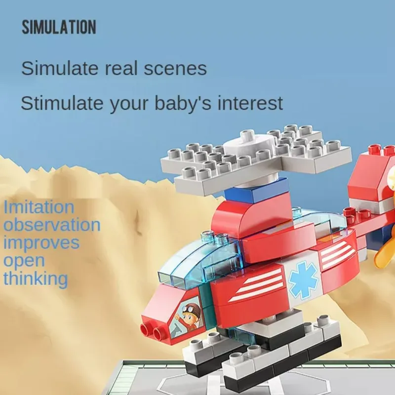 robot 6 in 1 from wedge blocks