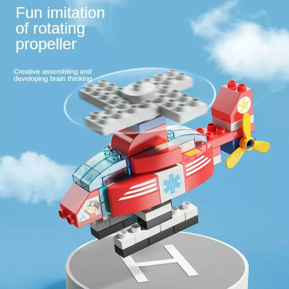 robot 6 in 1 from wedge blocks