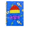 notebook with pop it