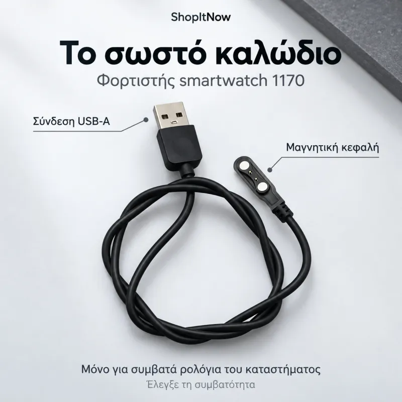 Smartwatch charger 1170