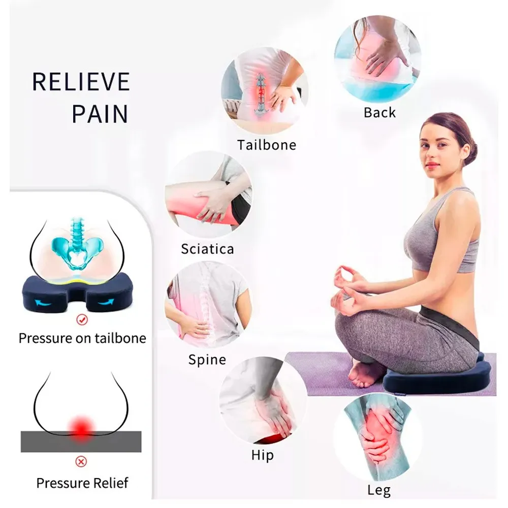 anatomical seat cushion