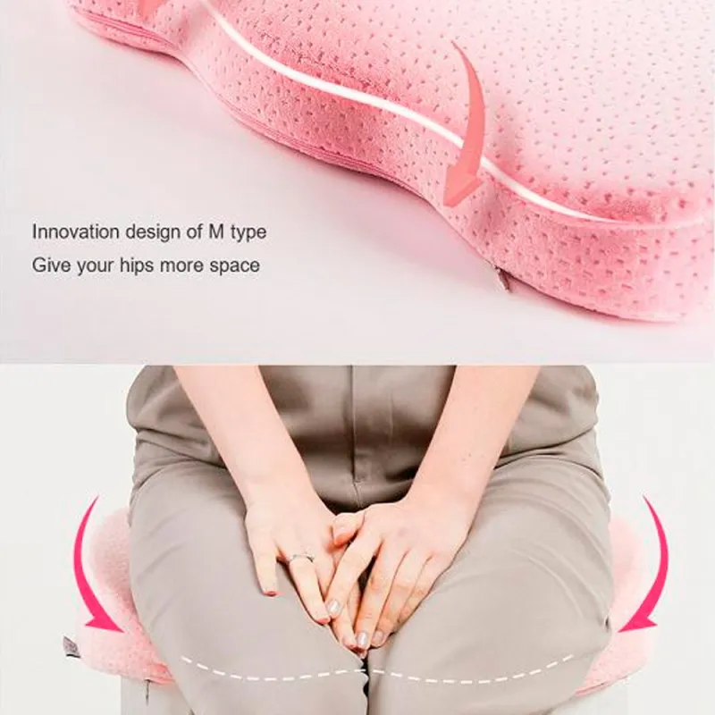 anatomical seat cushion