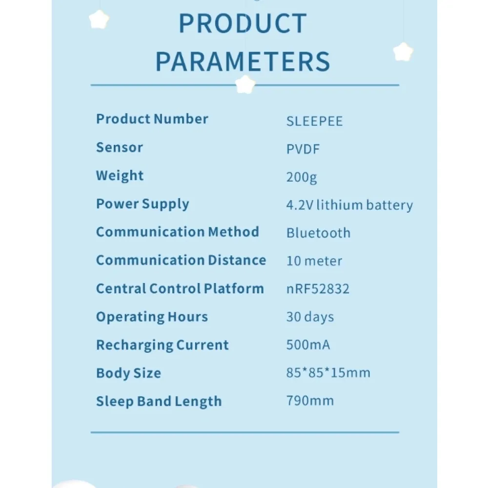 Smart Sleep Monitoring Belt SP18