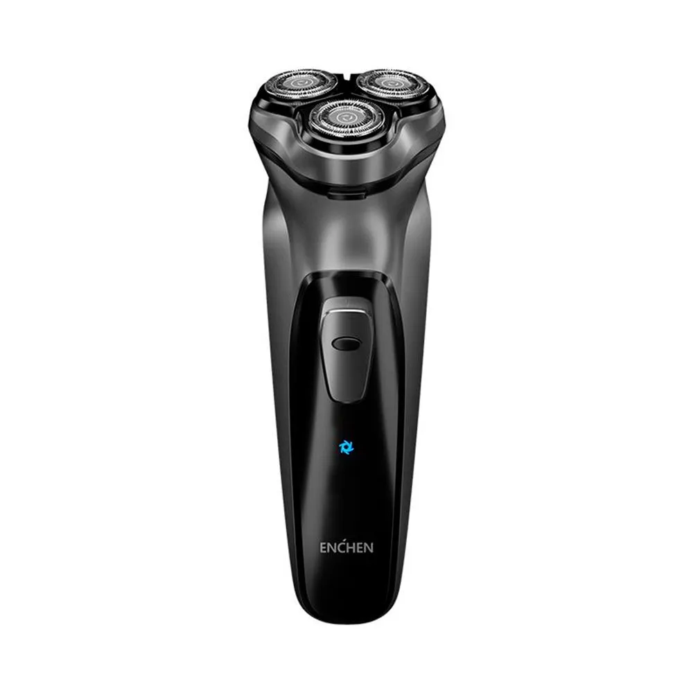 electric shaver with 3 independent heads
