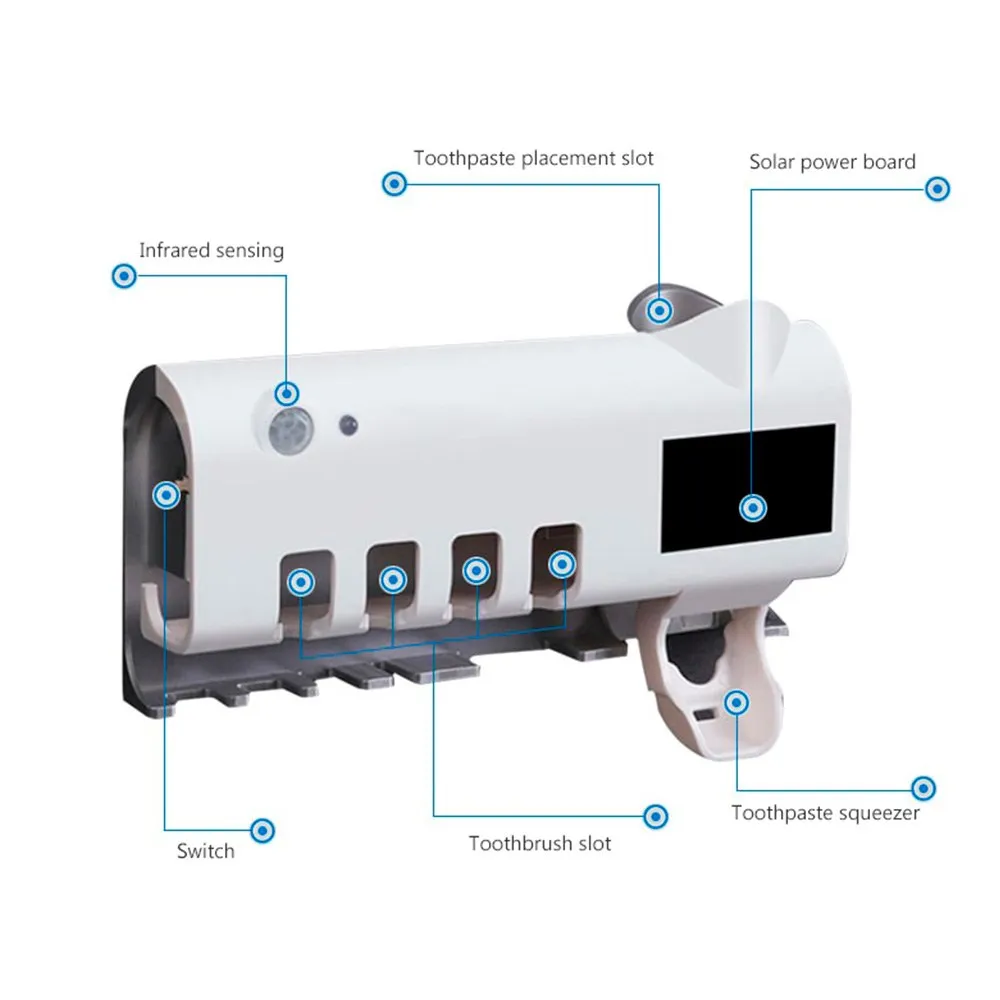 uvc sterilization sheath for toothbrushes