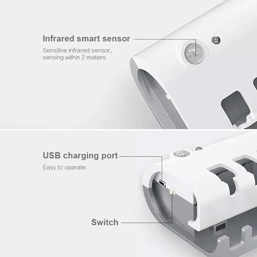 uvc sterilization sheath for toothbrushes