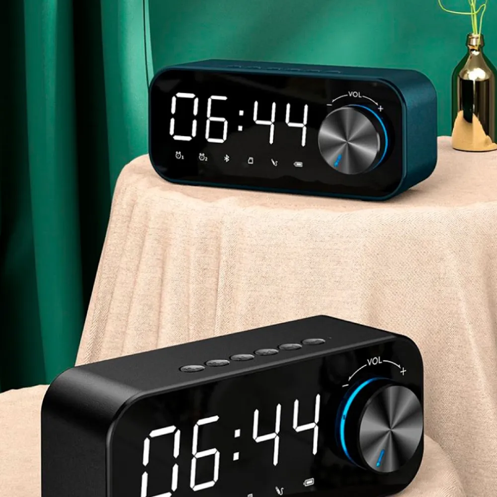 desktop clock - alarm clock with speaker and Bluetooth B126