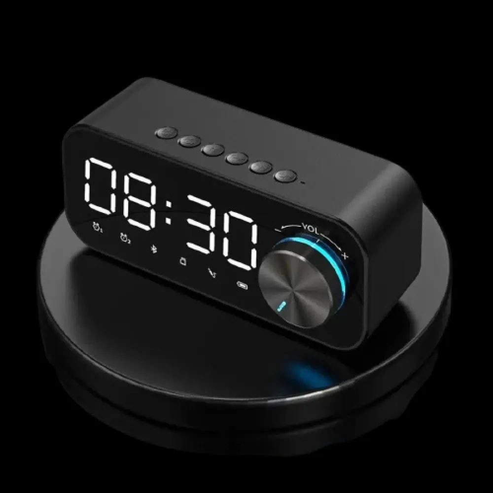 desktop clock - alarm clock with speaker and Bluetooth B126