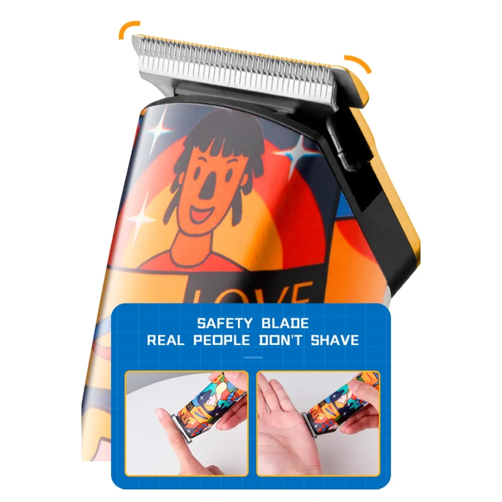 Graffiti USB Charging Hair Trimmer
