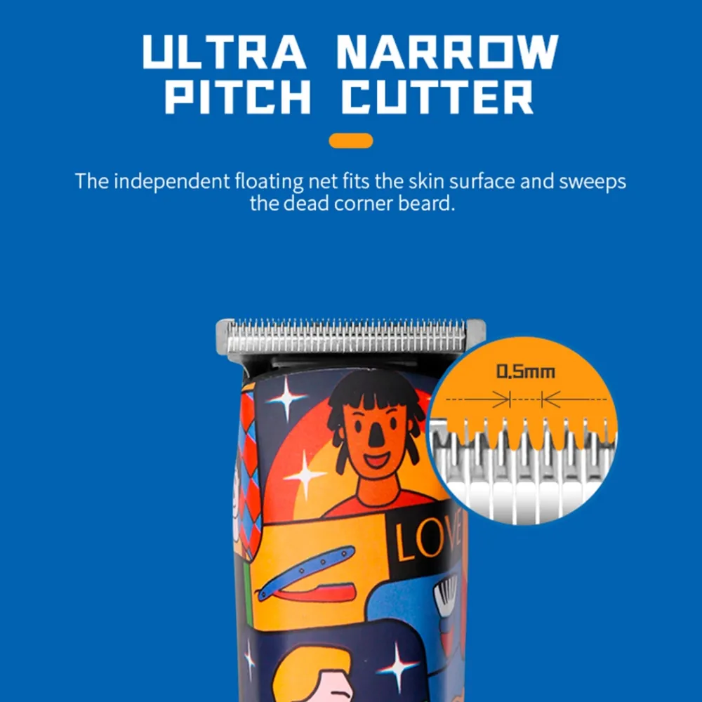 Graffiti USB Charging Hair Trimmer