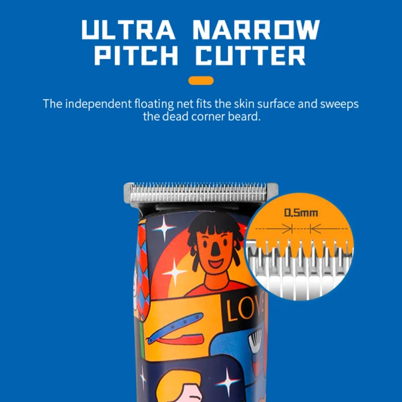 Graffiti USB Charging Hair Trimmer