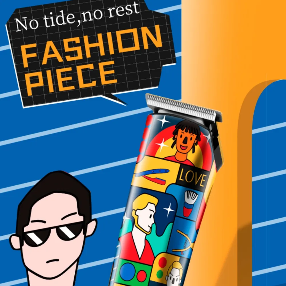 Graffiti USB Charging Hair Trimmer