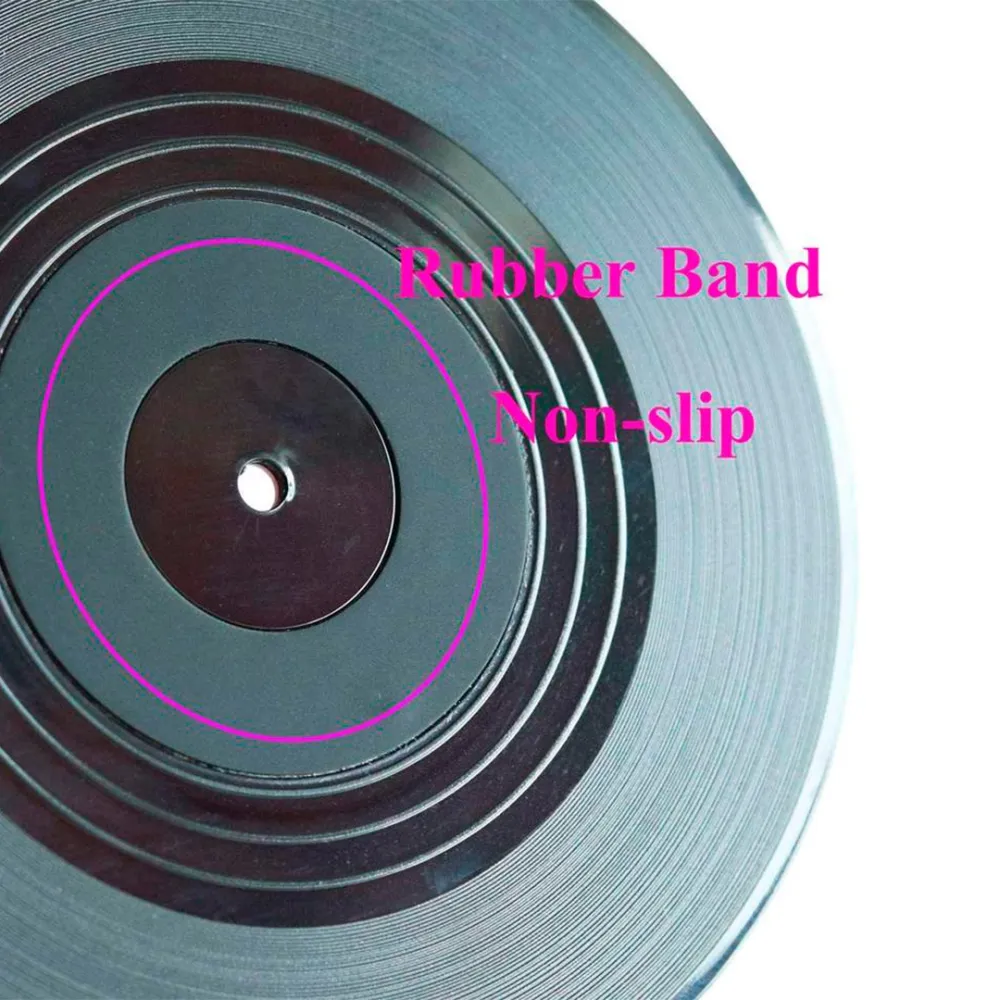 6pcs Vinyl Record Coasters