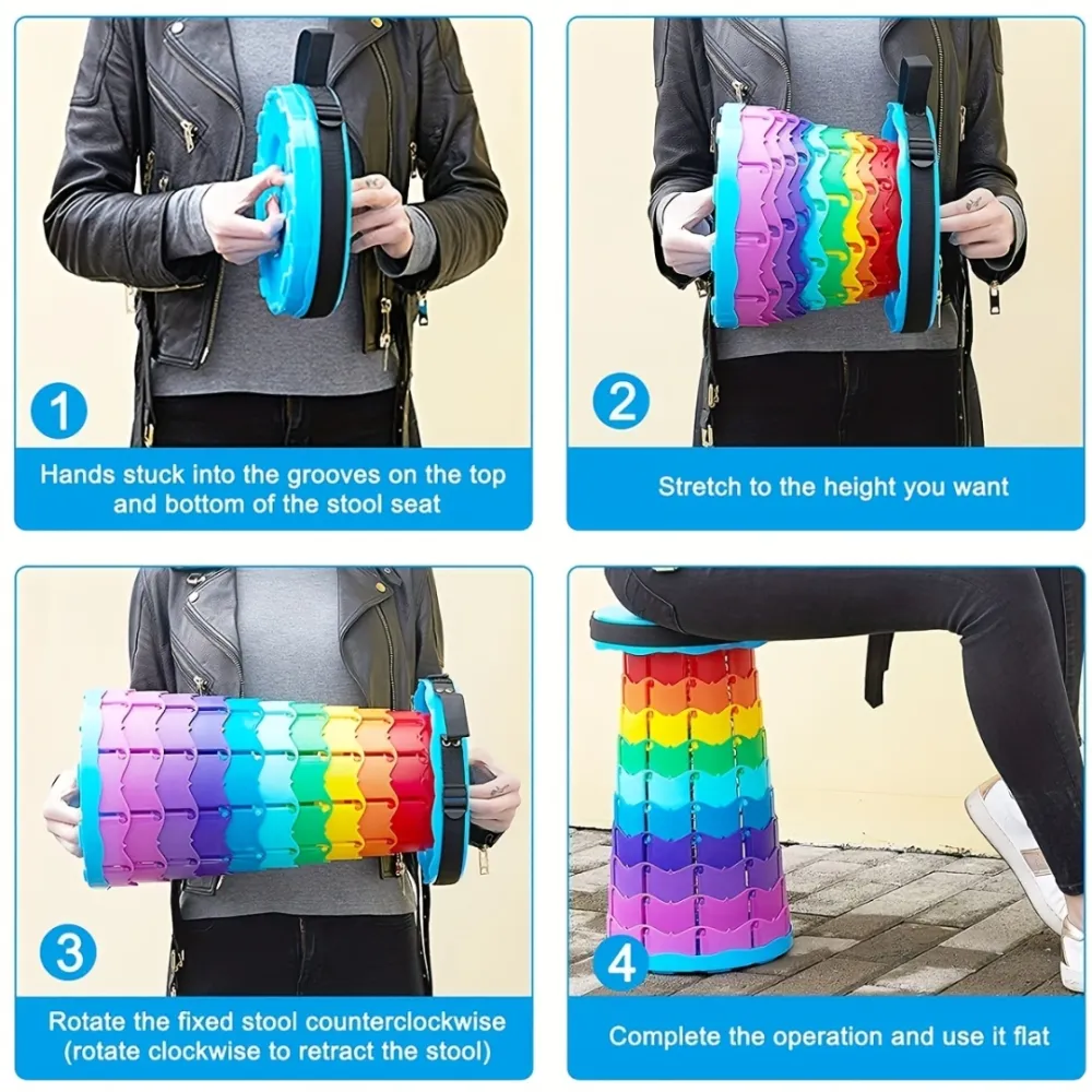 Πτυσσόμενο Σκαμπό Ταξιδίου