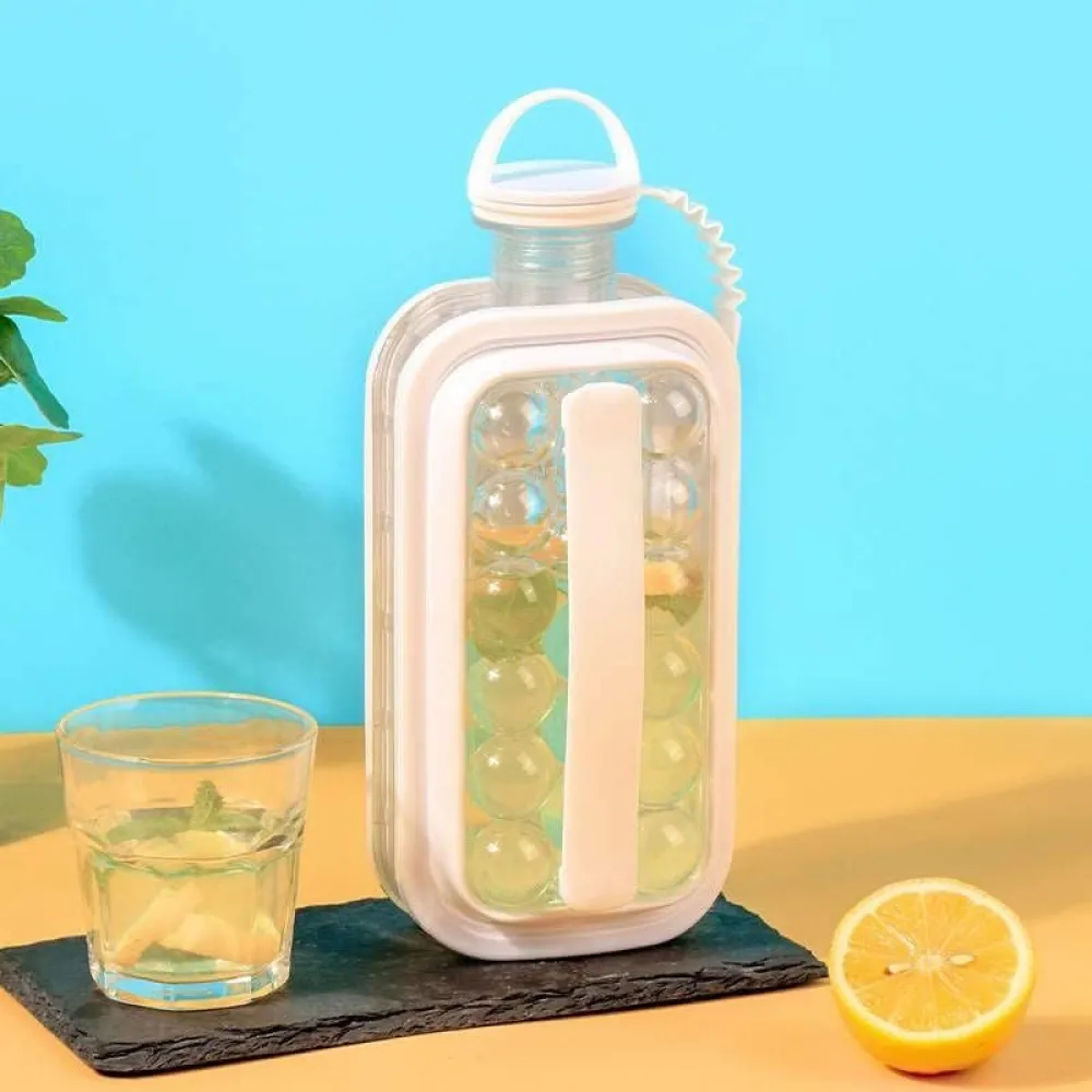 2-In-1 Silicone Ice Maker & Water Bottle