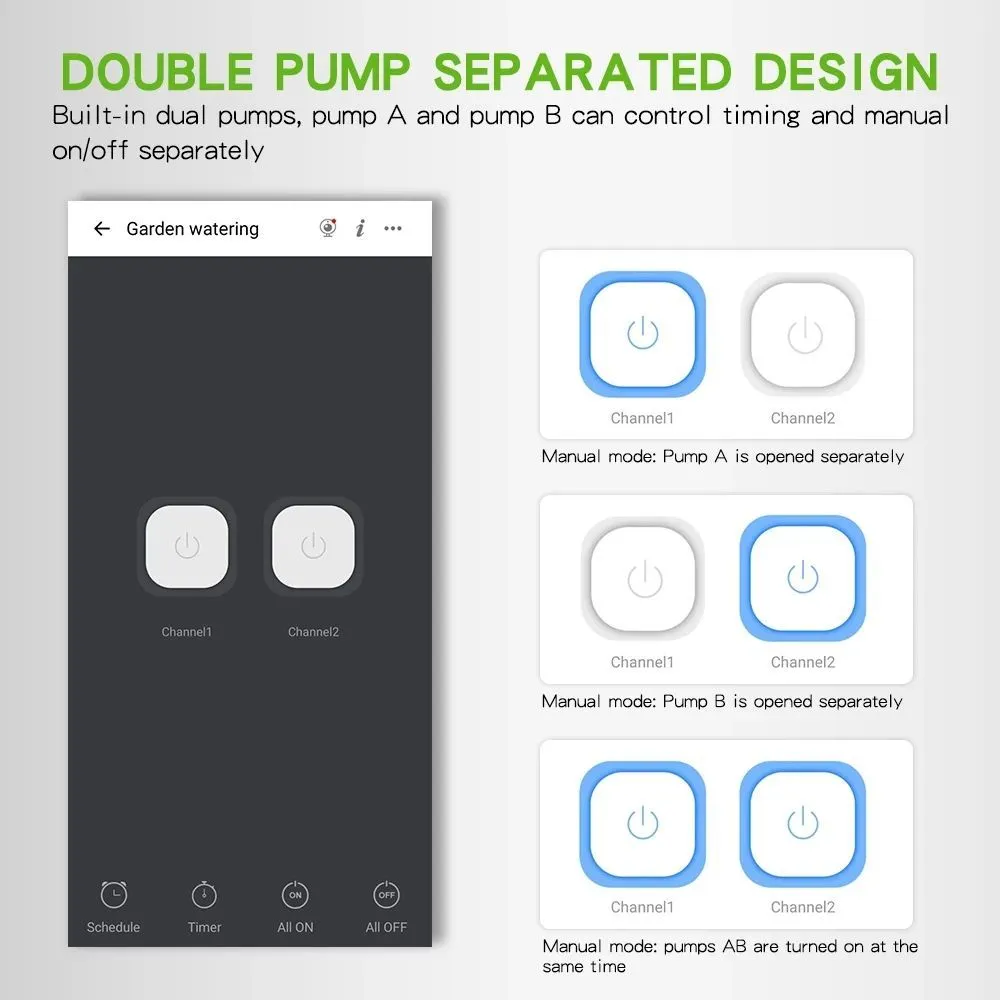 WD-01ADE WIFI (Tuya) Water Drip Pump