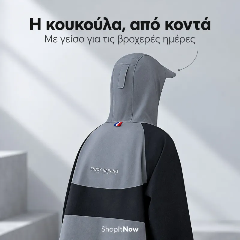 Αδιάβροχο μοτοσικλέτας για ολόκληρο το σώμα